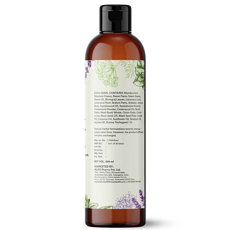 LIFENOW Herbal Hair Oil (200ml)