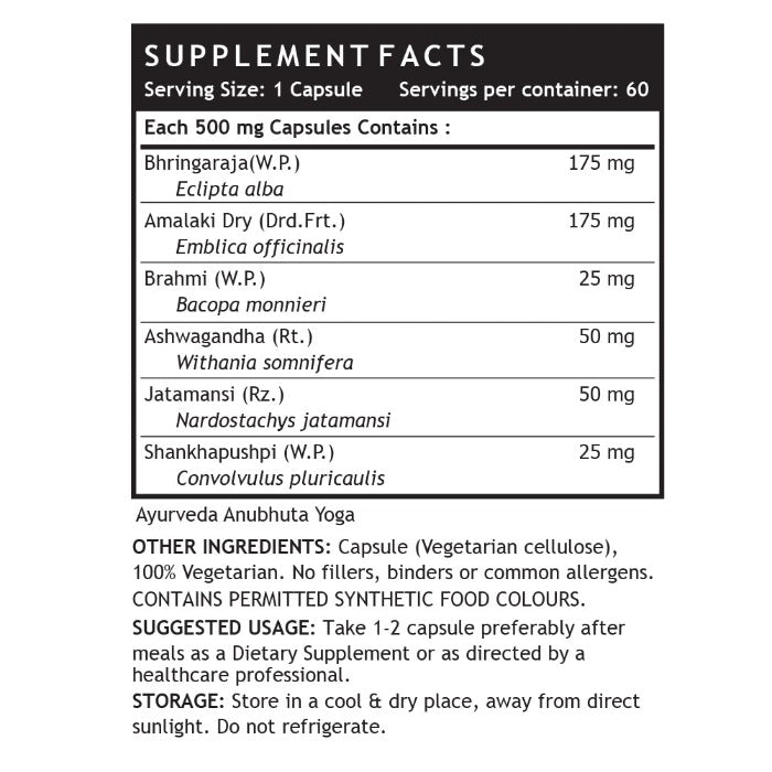 LIFENOW Hair Support Supplement - 60 Veg. Capsules