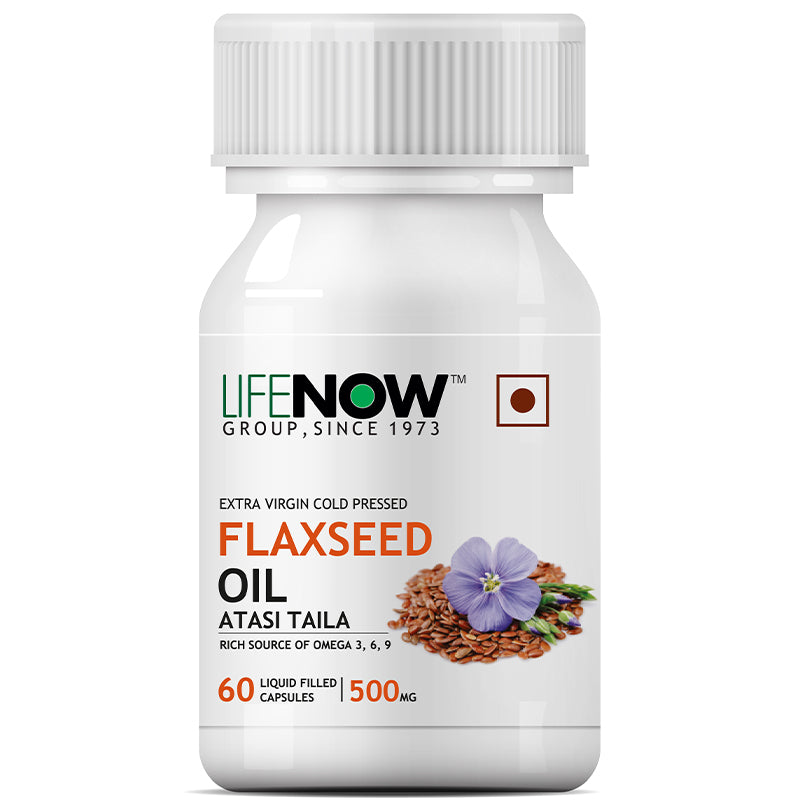 LIFENOW Flaxseed Oil (Omega 3 6 9) Fatty Acid Supplement Online